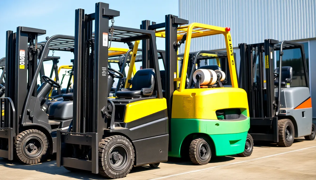 Sustainable Solutions with Used Forklift Parts