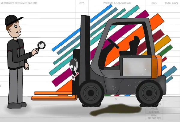 Title-Graphic - Upright Forklift Repair Houston