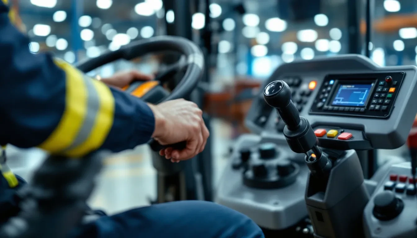 OSHA Requirements for Forklift Inspections in Houston, Upright Forklift
