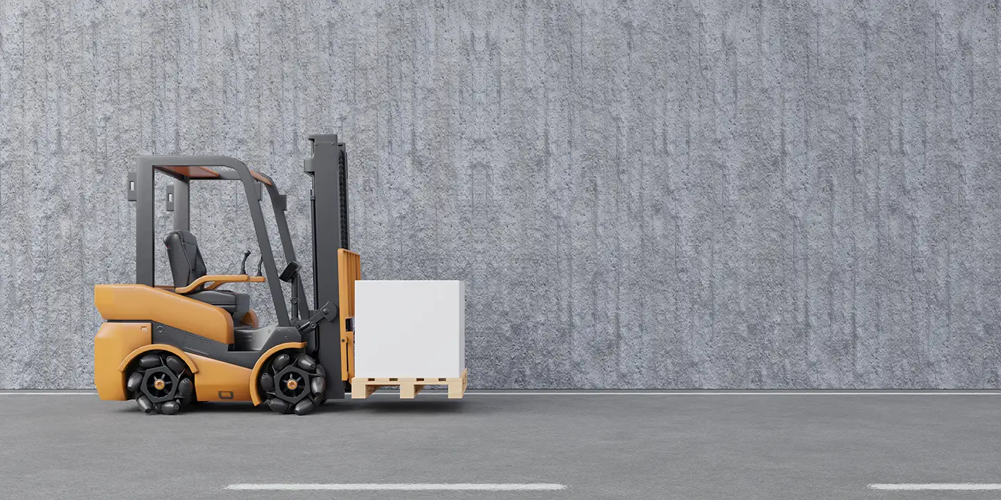 How do you service a forklift?