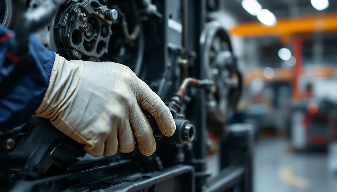 All Major Brands Serviced, Factory-Trained Technicians Only, Upright Forklift