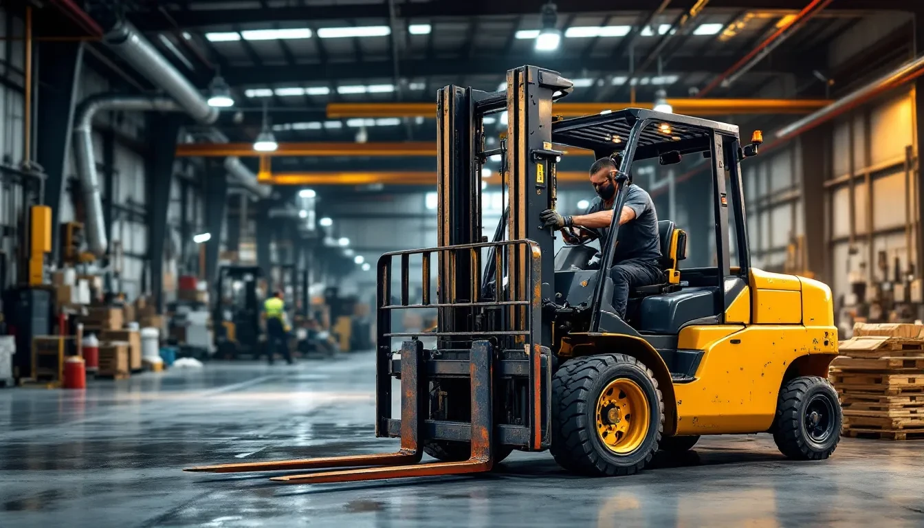 Forklift repair services we provide across the Greater Houston area., Upright Forklift