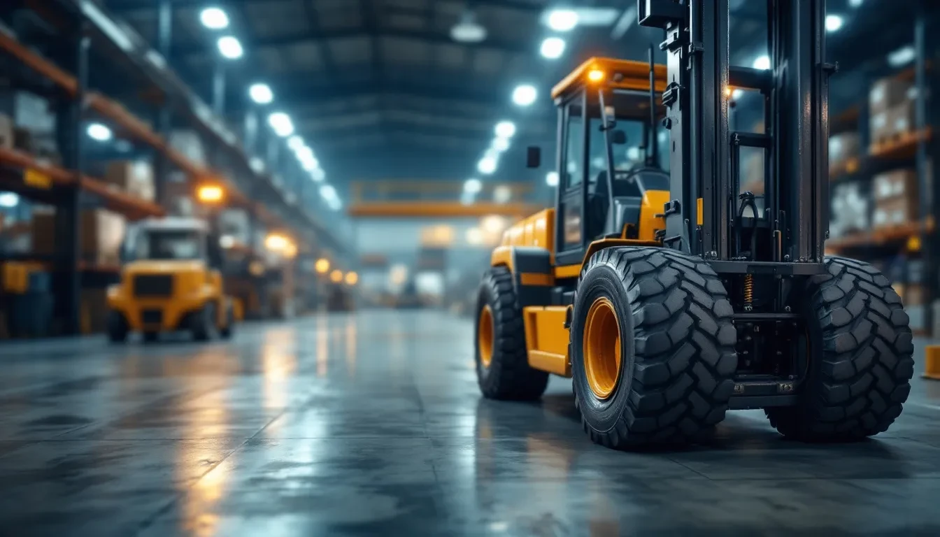 Our Forklift Tire Services in Houston, Upright Forklift
