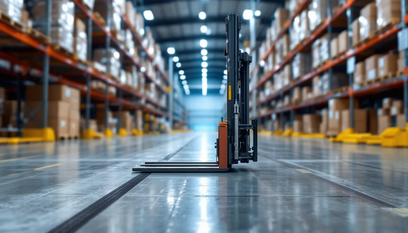 Optimizing Warehouse Space Utilization with the Right Equipment, Upright Forklift