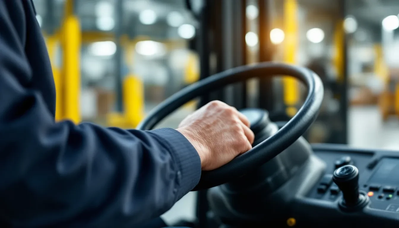 Why Choosing the Right Warehouse Forklift Type Matters, Upright Forklift